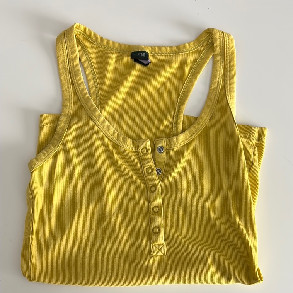 Yellow Tank Top
